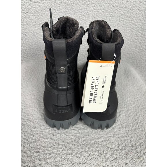 Bogs Mens Weather-Defying Arcata Urban Lace Men\'s Boot Black Size 9 NWT\'s